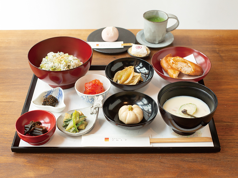 《岡山市中区／廣榮堂 中納言本店 茶房 ひねもす》目で愉しみ、舌で味わう。旬野菜が彩る御膳。【PR】